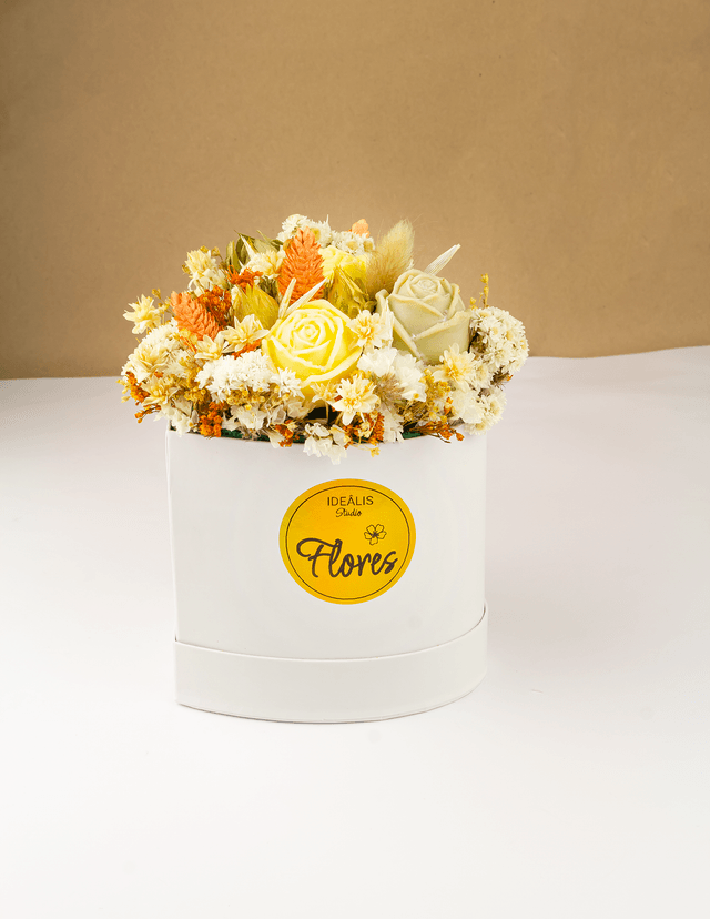 Caixa Coração Floral