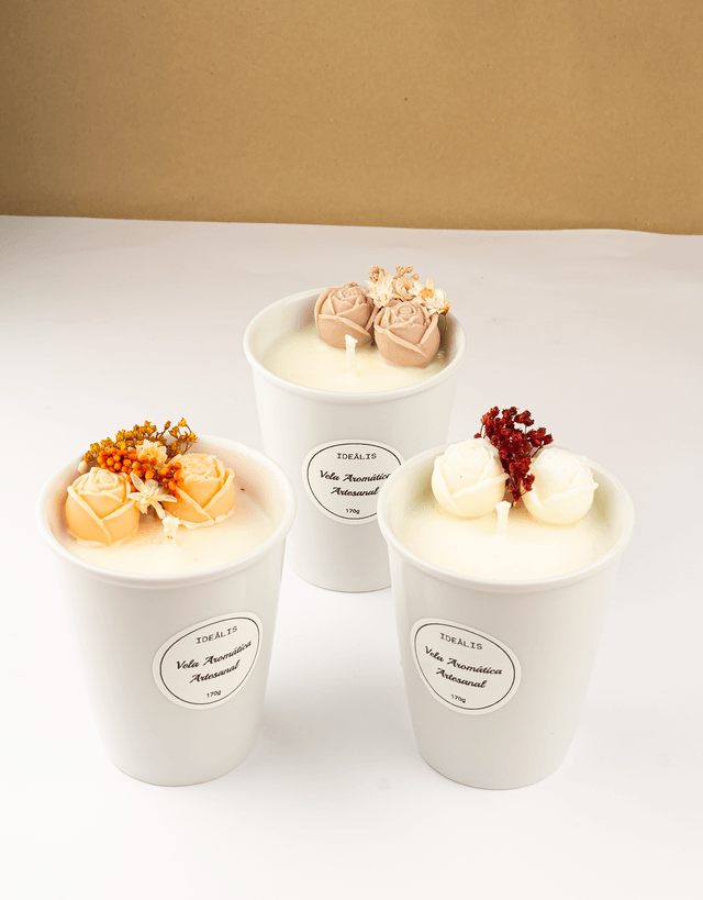 Vela Aromática Cone